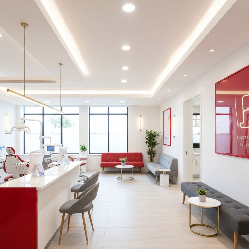 Modern dental clinic interior
